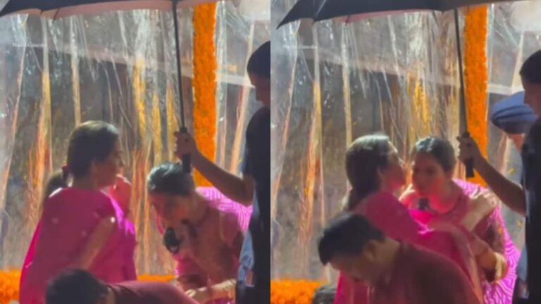 Nita Ambani shares a warm hug with Radhika Merchant during Ganpati festivities. Watch | Trending